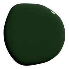 a dark green color is shown in this image, it appears to be an oval shape