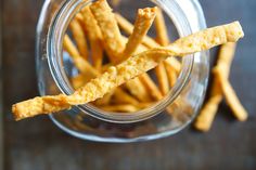 Although my mom was a great cook, she never made cheese straws. She bought them—at Steinmart! Recipe For Cheese Straws, Pioneer Woman Recipe, Tailgate Foods, Oven Baked French Toast, Cheese Straws Recipe, Frito Chili, Cookies Photography, Homemade Cheese Crackers, Baked French Toast Casserole