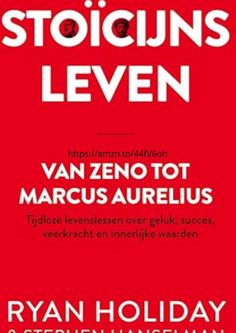 a red book cover with the words stoicns eleven