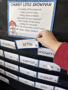 a hand is holding up some sort of snowman cards to show them how it's made