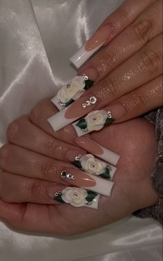 White Glam Nails, Goddess Nails, Checkered Nails, Quinceanera Nails, Kawaii Kitty, Basic Nails, Cute Nail