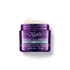 Kiehl's Super Multi-Corrective Soft Cream — Anti-Aging | 2.54 fl oz Kiehls Skincare, Creme Anti Age, Anti Aging Eye Cream, Baby Soft Skin, Eye Anti Aging, Anti Aging Ingredients, Anti Aging Moisturizer, Anti Aging Face, Facial Cream