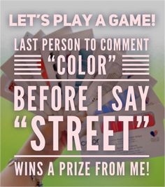 Senegence Party Games, Color Street Sale Graphics, Color Street Games, Color Street Saturday Graphics, Color Street Graphics, Messenger Party, Color Street Online Party Games, Street Takeover, Color Street Party