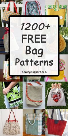 the free bag pattern is featured in this article