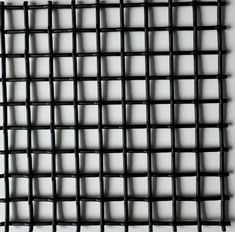 black wire mesh on white background