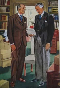 1930s Men, Cocktail Attire Men, Vintage Gentleman, Morning Suits