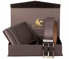 Combo Set New Men's Brown Colour Leather Bi-fold Wallet and Belt Gift Item Hampers For Men, Formal Belts, Brown Wallet, Best Wallet, Black Wallet, Brown Belt, Leather Wallet Mens, Gift Hampers, Leather Belts