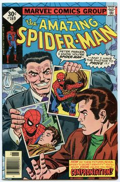 the cover to spider - man's comic book