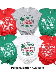 Coworker Christmas Shirt Matching Team Christmas Shirt Custom Name Team Christmas Shirt Personalized Group Shirt Coworker Christmas Gift Default image will be the one that shows up best on the shirt color.  A great Christmas shirt that will surely get a smile this holiday season. It will also make your team gathering even more fun! Choose from many different fits and styles depending on your preference! Matching Christmas Shirts For Work, Christmas Shirts For Work, Christmas Teacher Shirts, Teacher Christmas Shirts, Group Christmas Shirts, The Office Tshirt, Teacher Team Shirts, Team Theme, Coworkers Christmas