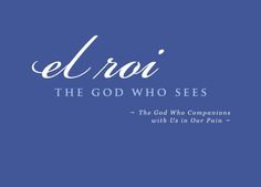 the cover of elorai's book, the god who sees