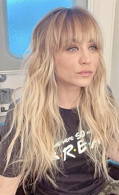 Kaylee Cuoco Hair, Kaley Cuoco Hair, Hair Today Gone Tomorrow, Long Shag Haircut, Kaley Cuoco, Happy Hair, Hair Color And Cut, Good Hair Day