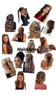 Types Of Hair, Hair Tutorials Easy, Haircuts Straight Hair