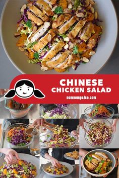 This Healthy Chinese Chicken Salad Recipe is the perfect delicious summer salad to enjoy. Plus, it's gluten free, dairy free and paleo! Chinese Chicken Salad Recipe, Paleo Salad, Chicken Salads, Chinese Chicken Salad, Paleo Chicken Recipes