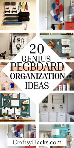 the top ten genius pegboard organization ideas