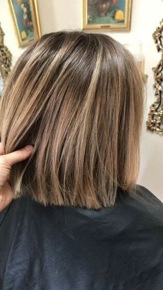 Shoulder Length Bob Hairstyles, Brown Hair Balayage, Hair Color And Cut, Bob Haircut, Light Hair, Blonde Balayage, Brown Hair Colors, Great Hair