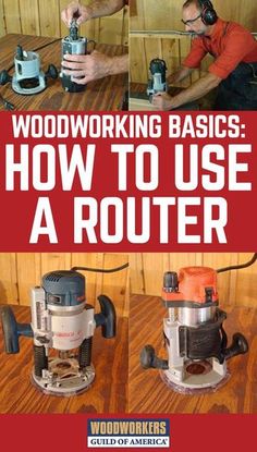 woodworking basics how to use a router book with instructions for beginners and homeowners alike