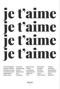 the cover of an article with black and white type on it, in different languages