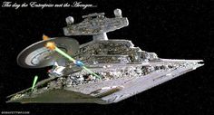 an image of a star wars ship with lights on