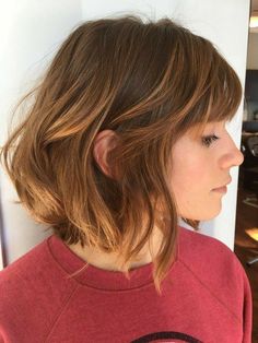 Short Brown Hair, Cute Hairstyles For Short Hair, Short Hairstyle, Trending Hairstyles, Emilia Clarke, Girl Short Hair, Short Hair With Bangs, Shoulder Length Hair, Bob Hairstyle