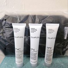 Olaplex Set Travel + Olaplex Quilted Bag Olaplex No.4c Olaplex No.6 Olaplex No.9 Olaplex Set, Olaplex No 6, Olaplex Blonde, Hair Serum, Nourishing Hair, Hair Repair, Quilted Bag, Travel Size Products, Mask