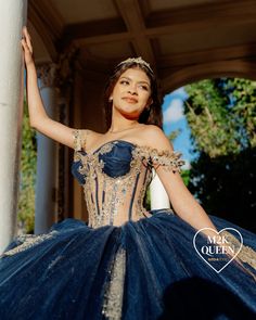 Say yes to your dream Moda2000 dress! Book an in store or virtual appointment! https://mailchi.mp/moda-2000.com/yestothedress Quince Dress With Butterfly Wings, Blue Tulle Ball Gown For Quinceanera, Moda2000 Quince Dresses Royal Blue, Moda2000 Quince Dresses Yellow, Blue Quince