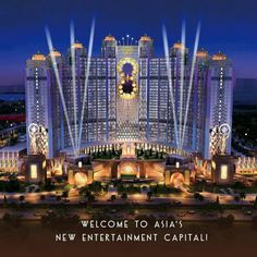 an artist's rendering of the hotel and casino in las vegas, nv