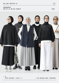 Hijab Dress Outfit Casual, Simple Dress Hijab Classy, Hijab Classy Outfits, Hijabi Classy Outfit, Modest Hijabi Outfits Casual, Hijabi Work Outfits, Black Outfit Hijab, Modest Outfits Muslim