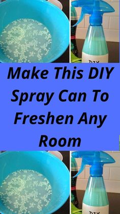 how to make this diy spray can to freshen any room in the house