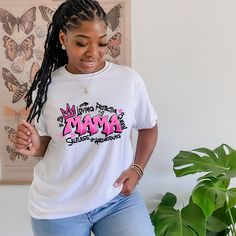 Mama Graffiti Tshirt Custom T-Shirt Bambi Rae Collections Graffiti Tshirt, Queen Mama, Empowered Women Empower Women, Women Empower Women, Accept Yourself, Modern Mom, Empower Women, Proud Mom, Home T Shirts