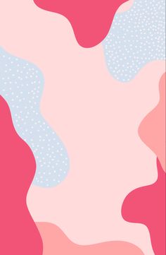 an abstract pink and blue background with white dots on the bottom half of the image