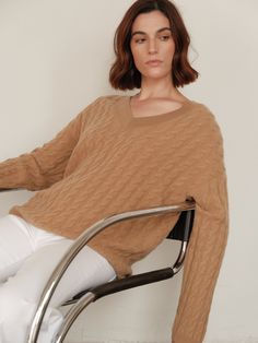 Description Sophisticated and chic, this striking cable-knit cashmere sweater is the ultimate statement piece for your seasonal wardrobe. The round neckline beautifully accents the intricate cable-knit detailing, creating a perfect blend of visual textures that exude elegance. Its relaxed fit ensures a stylish and contemporary silhouette, making it a piece that looks as luxurious as it feels. Embrace the warmth and sophistication of this exquisite sweater, designed to elevate your style effortle Pamir Mountains, Seasonal Wardrobe, Visual Texture, Cashmere Sweater, Cashmere Sweaters, Cable Knit, Round Neckline, Topshop, Cashmere