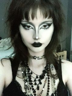 NOT MINE Glam Goth Makeup Looks, Gothic Makeup Halloween, Trad Goth Vampire Makeup, Gothic Makeup Ideas Dark Beauty, Goth Hair And Makeup, 90s Gothic Makeup, Gothic Makeup Easy, Goth Makeup Looks Trad, Goth Trad Makeup