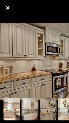 the kitchen is clean and ready for us to use in its new owner's home