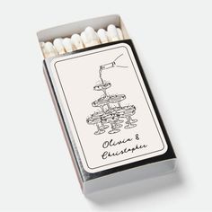 Raise a toast to your special day with our Vintage Retro Elegant Champagne Sketch Custom Favor Matchboxes. These matchboxes showcase a delightful champagne sketch graphic. Personalized with your names, these matchboxes add a fun and custom touch to your celebration. Perfect for retro-themed weddings, bridal showers, or bachelorette parties, these colorful and chic matchboxes make a stylish and practical favor for your guests. Celebrate in style with these retro-inspired wedding favor matchboxes! 50th Anniversary Party Favors, Tower Sketch, Italian Summer Wedding, Champagne Tower Wedding, Party Moodboard, Wedding Matches Favors, New Years Birthday, Matchbox Gift, 40th Birthday Party Favors