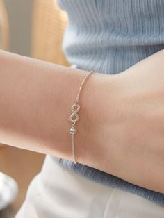 Composition : 925 silverColor : SilverCountry of Origin : KOREA Silver Bracelet For Women Indian, Pure Silver Bracelet For Women, Simple Silver Bracelet, Cotton Dress Indian, Silver Bracelet Designs, Silver Bracelet For Women, Silver Bracelets For Women, Dress Indian, 925 Silver Bracelet