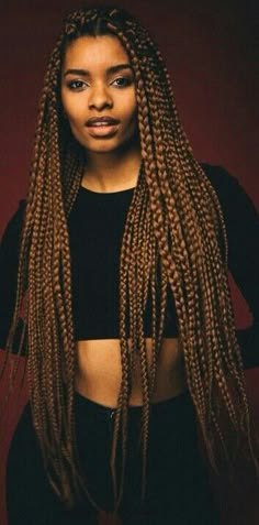 Bob Box Braids Styles, Brown Box Braids, Beyonce Braids, Box Braids Pictures, Faux Loc, Poetic Justice Braids, Short Box Braids