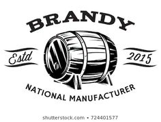 the logo for brandy national manufacturer, which is also used as an advertisement or brochure