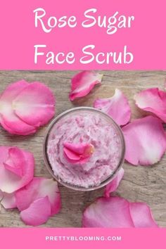 It's another day and I have another DIY project to share with you - rose sugar scrub with coconut oil. Not only will you fall in love with its floral scent but also you will get smooth, clean and supple skin by after using it. Plus it makes an awesome gift for a loved one. Wanna try it out? Read on for the ingredients instructions and benefits. #sugarscrub #rosesugarscrub Body Scrub Homemade, Sugar Face Scrub, Body Scrub Homemade Recipes, Săpunuri Handmade, Scrub Homemade, Skin Care Routine For 20s, Face Scrubs