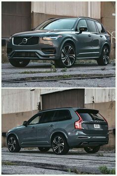 two different views of the volvo suv