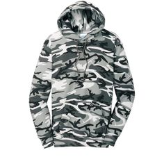 Buy the Port & Company® Camo Core Fleece Pullover Hooded Sweatshirt at Michaels. com. Add an extra layer of warmth with this soft and durable favorite Add an extra layer of warmth with this soft and durable favorite. Our cozy pullover hooded sweatshirt in a classic camo print. Details: Available in multiple colors and sizes 7.8 oz. 50/50 cotton/poly fleece Air jet yarn to reduce pilling Front pouch pocket The camo print is pigment-dyed Special consideration must also be taken when printing white Winter Camo, Mens Hoodies, Men's Hoodies, Cozy Pullover, Camo Colors, Hooded Sweatshirt Men, Hoodies Mens, Mens Hooded, Camo Print