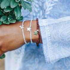 Lightkeeper Bracelets Day Care Centre, The Slums, Fair Trade Jewelry, Day Care, Swarovski Crystal Beads, Silver Stars, This World, Wooden Beads, Crystal Beads