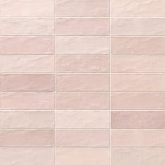 Soft blush pink matte ceramic subway tiles with a handcrafted texture, ideal for adding warmth to modern interiors Blush Shower Tile, Blush Pink Bathroom Tiles, Soft Pink Bathroom Tile, Pink Sand Tiles, Blush Zellige Tile, Pink Ceramic Tile, Green Subway Tile, Tile Countertops Kitchen, Ceramic Tile Backsplash