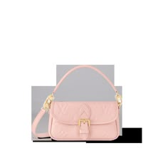 LOUIS VUITTON® - Nano Diane - Pink Opale Louis Vuitton Women Bag, Expensive Bags Luxury, Pink Designer Bags, Sac Louis Vuitton, Louis Vuitton Women, Evening Style, Louis Vuitton Pink, Trunk Bag, Popular Bags