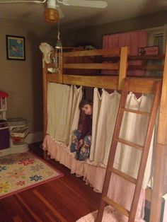 Bunk Bed With Curtains Around It, Bunk Beds Decor Ideas