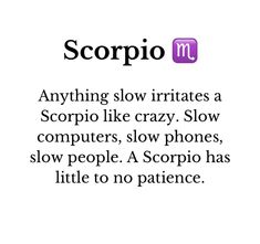 scorpio is an acronym used to describe the word scorpio