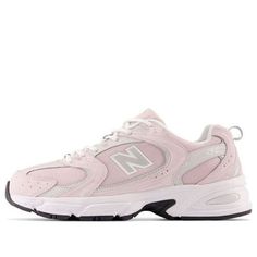 New Balance 530 'Stone Pink' MR530CF New Balance 530 Pink, Pink New Balance, Girly Y2k, New Balances, New Balance Blue, Fresh Shoes, School Clothes, Shoe Inspo, New Balance Sneakers