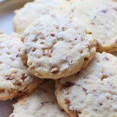 Pecan Sandies Cookies, Sandies Cookies, Peppermint Chocolate Chip Cookies, German Chocolate Cookies, Christmas Sugar Cookie Recipe, Pecan Sandies, Buttery Shortbread Cookies, Buttery Shortbread, I Am Baker