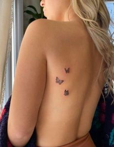 #tattoo ideas #small tattoos #meaningful tattoos #spiritual tattoos #tattoos for women #unalome tattoo #creative tattoos #unalome tattoo meaning #finger tattoos for women #inside finger tattoos #arm tattoos for women Small Girly Tattoos, Spine Tattoos For Women, Butterfly Tattoos