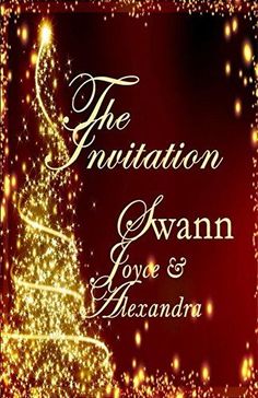 a christmas card with the words, the annition swan love and meannan