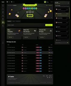 CryptoCasino Interface (Lottery Page) Casino Promotion, Casino Royale, Best Casino, Web App Design, Casino Slots, Sports Betting, Interface Design, Slot Machine, Casino Games